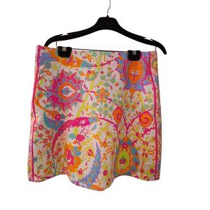 Gretchen Scott skirt skort womens size M golf tennis Skippy Magic Carpet